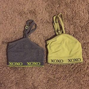 2 pack of xoxo brand bras, like new, size 32/M